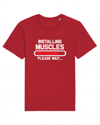 Installing Muscles Please Wait Red