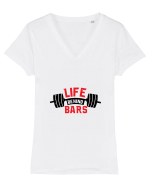 Life Behind Bars Tricou mânecă scurtă guler V Damă Evoker