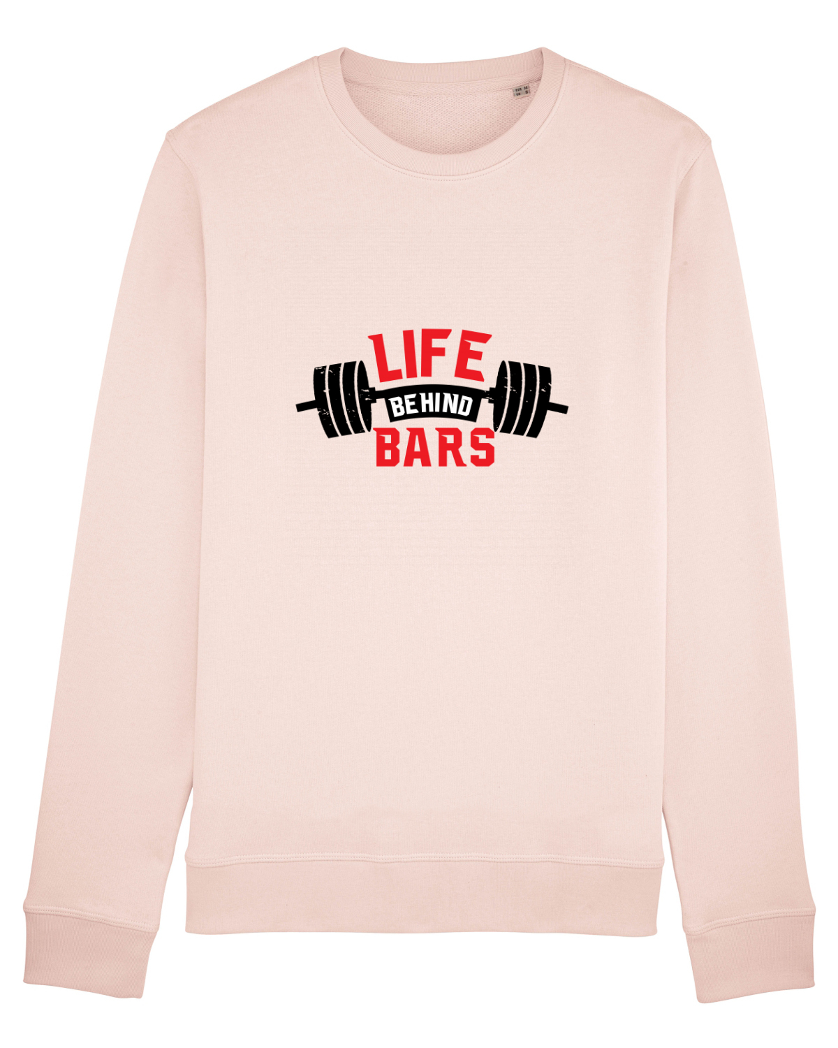 Bluză mânecă lungă Unisex Rise Candy Pink
