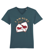 De ziua îndrăgostiților - I am sure you're the last one Tricou mânecă scurtă guler V Bărbat Presenter