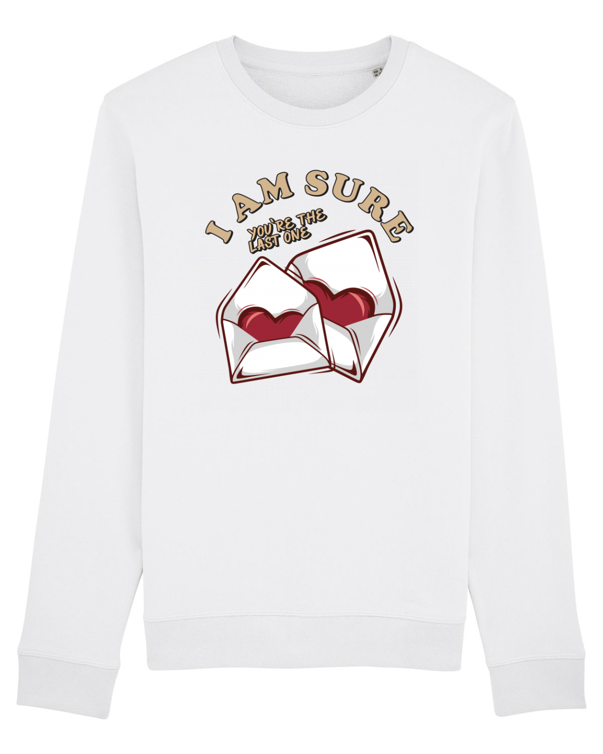Bluză mânecă lungă Unisex Rise White