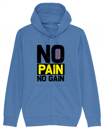 No Pain No Gain Bright Blue