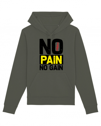 No Pain No Gain Khaki