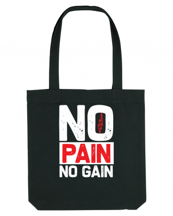 No Pain No Gain Black