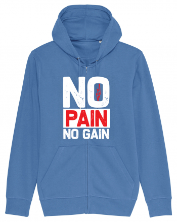 No Pain No Gain Bright Blue