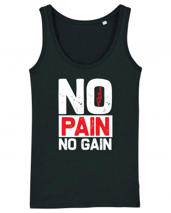 No Pain No Gain Black