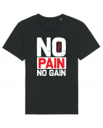 No Pain No Gain Tricou mânecă scurtă Unisex Rocker