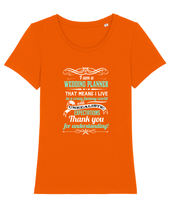 WEDDING PLANNER Bright Orange