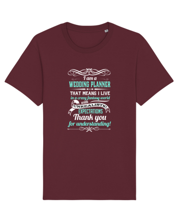 WEDDING PLANNER Burgundy