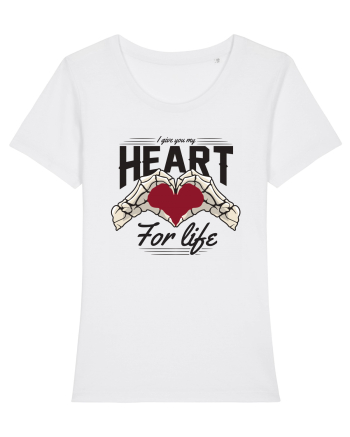 De ziua îndrăgostiților - I give you my heart for life White