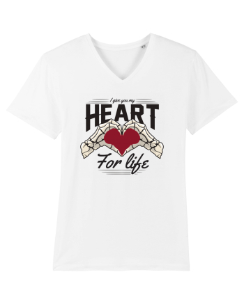 De ziua îndrăgostiților - I give you my heart for life White