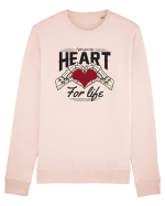 De ziua îndrăgostiților - I give you my heart for life Bluză mânecă lungă Unisex Rise