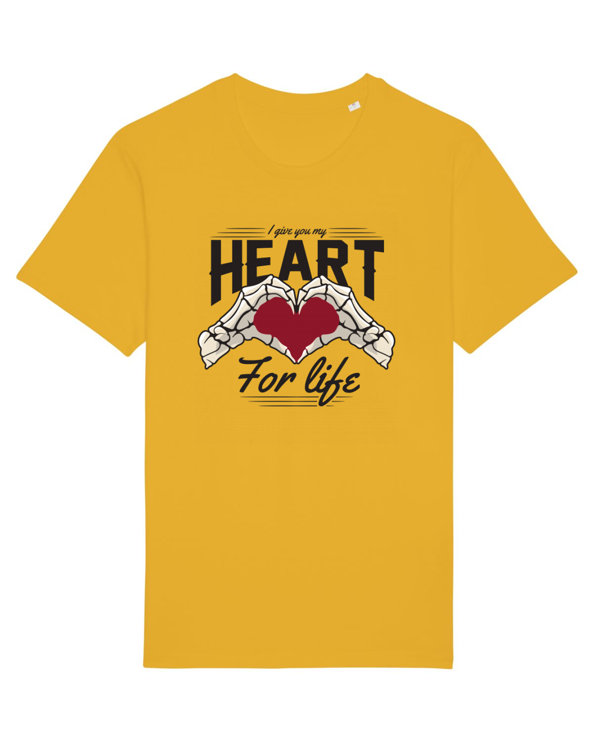Tricou mânecă scurtă Unisex Rocker Spectra Yellow