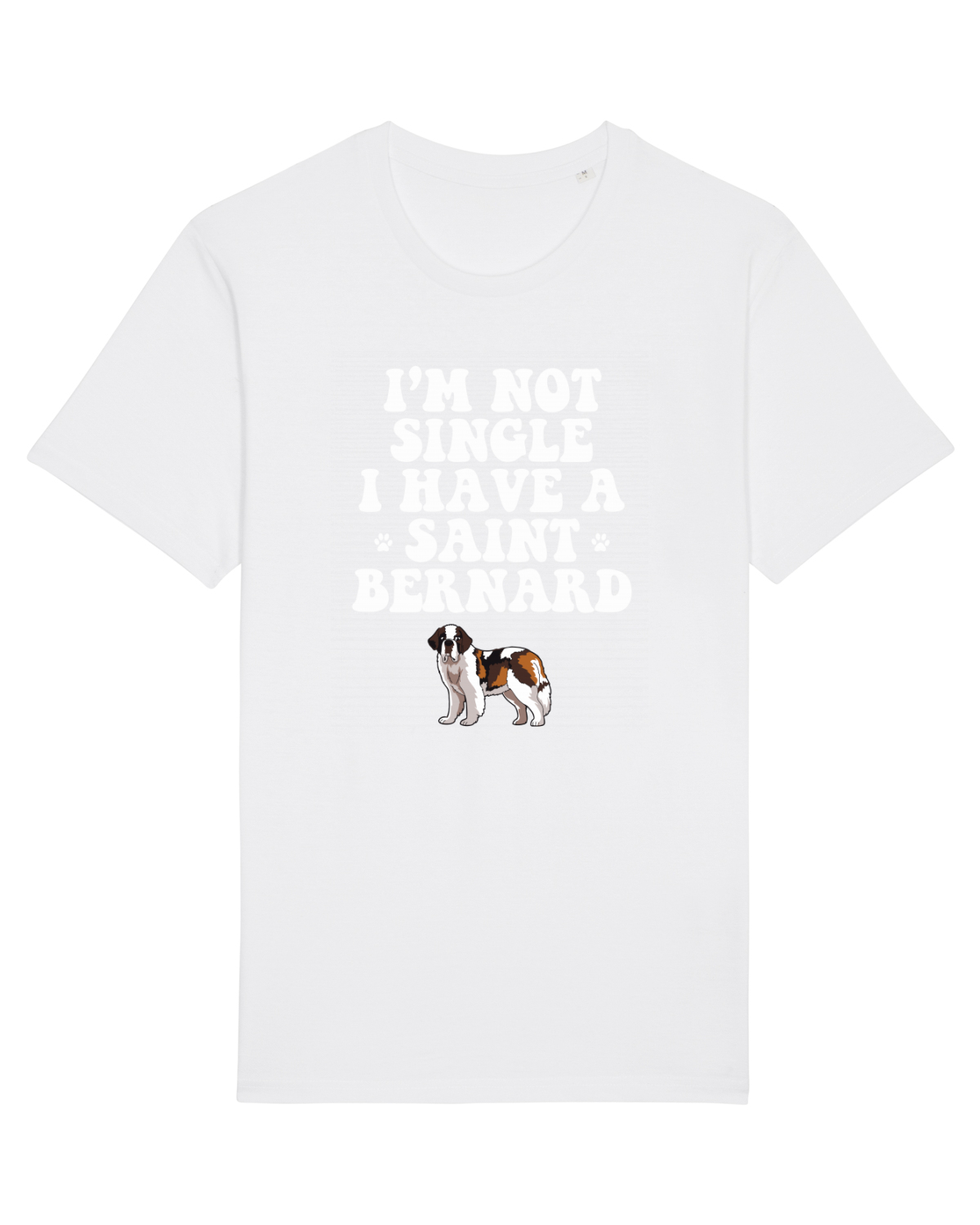 Tricou mânecă scurtă Unisex Rocker White