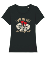 De ziua îndrăgostiților - I love you still and always will Tricou mânecă scurtă guler larg fitted Damă Expresser