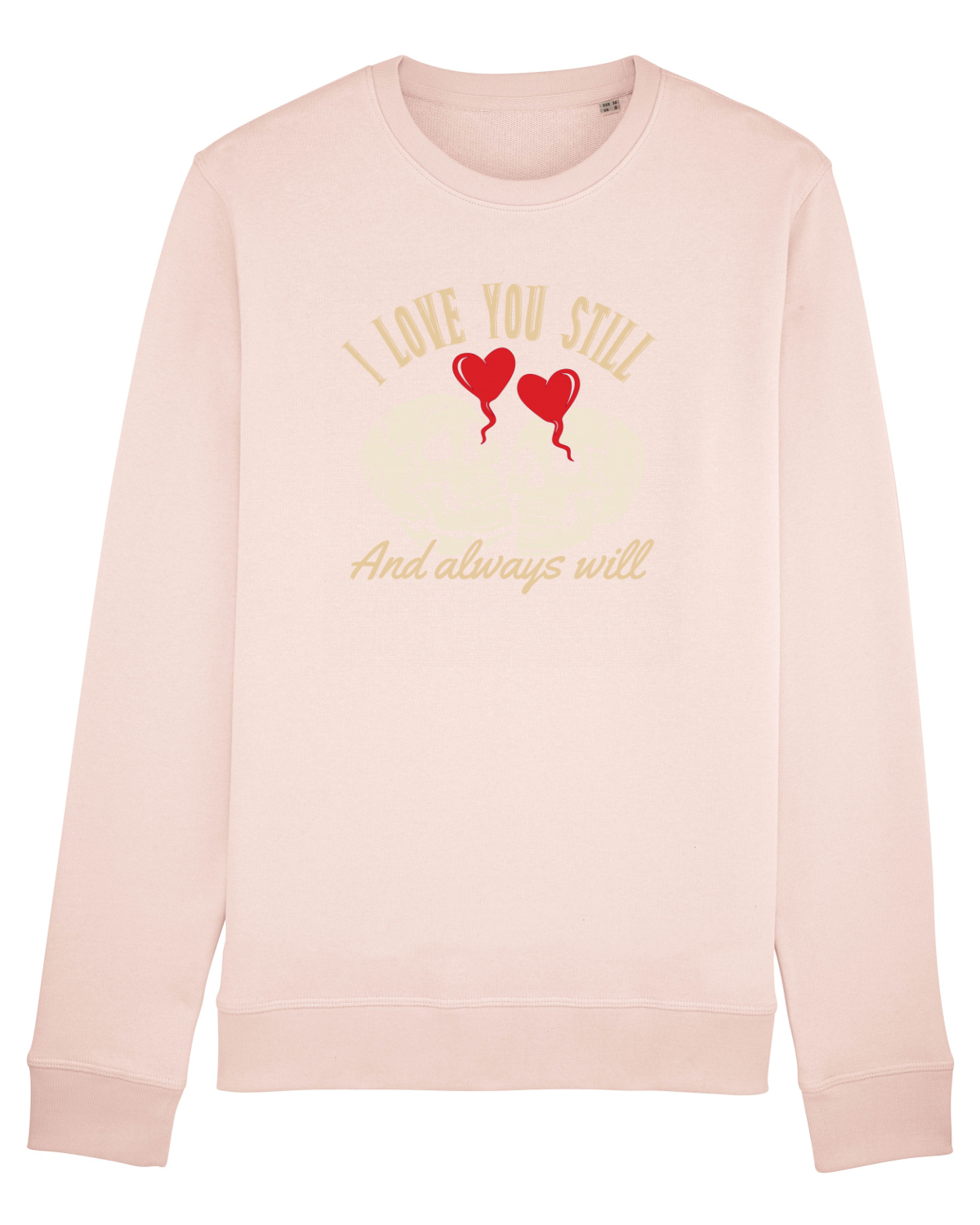Bluză mânecă lungă Unisex Rise Candy Pink