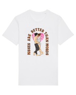 De ziua îndrăgostiților - Kisses are better than words Tricou mânecă scurtă Unisex Rocker