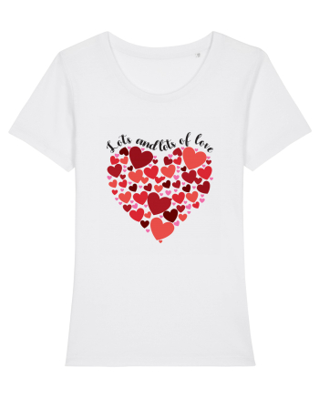 De ziua îndrăgostiților - Lots and lots of love White