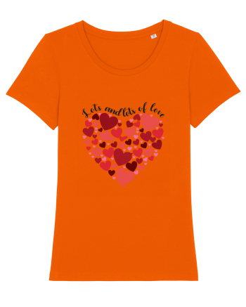 De ziua îndrăgostiților - Lots and lots of love Bright Orange