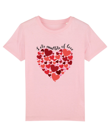 De ziua îndrăgostiților - Lots and lots of love Cotton Pink