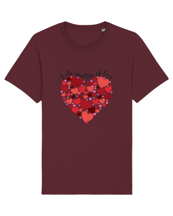 De ziua îndrăgostiților - Lots and lots of love Burgundy