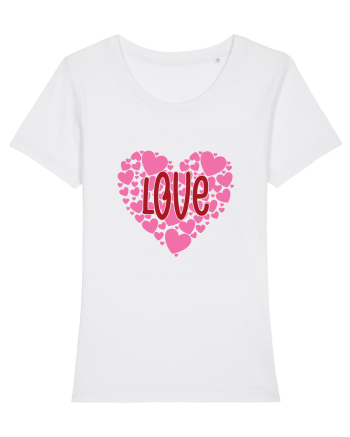 De ziua îndrăgostiților - Lots of love White