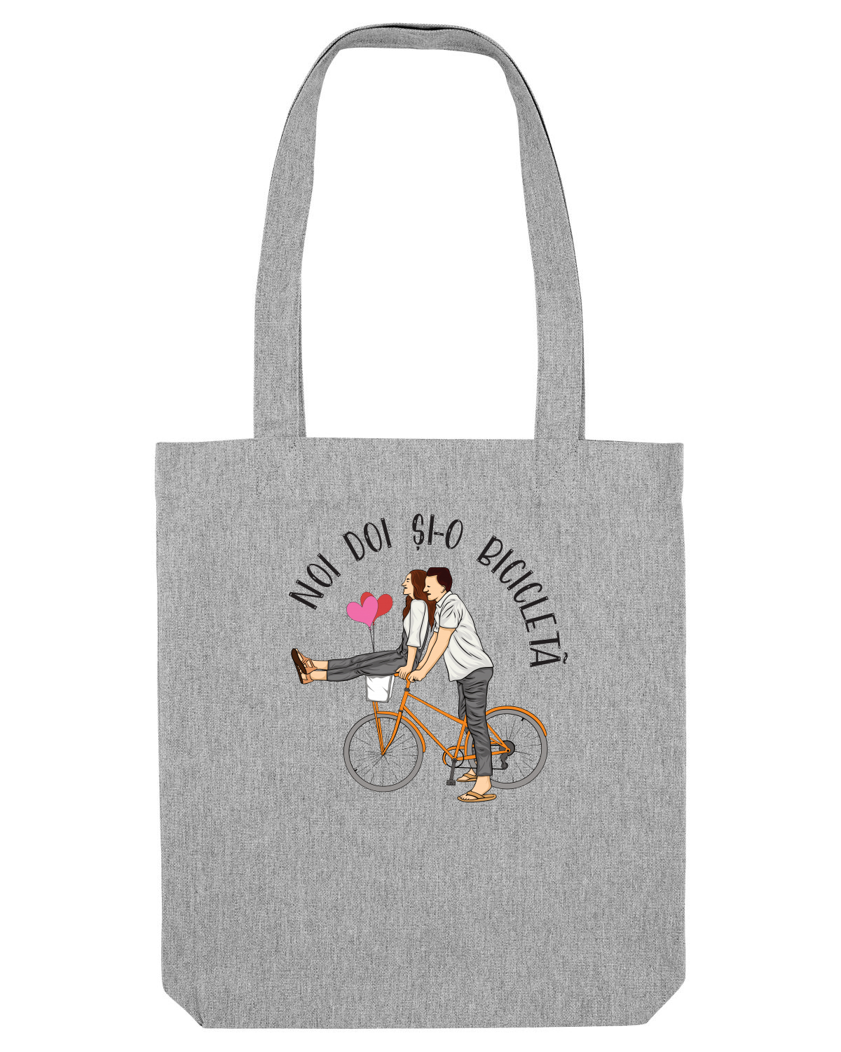 Sacoșă textilă Heather Grey