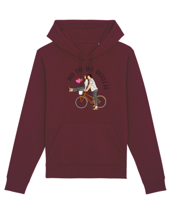 Pentru cupluri - Noi doi și o bicicletă Burgundy
