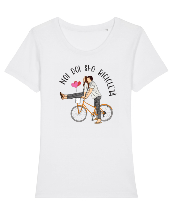 Pentru cupluri - Noi doi și o bicicletă White
