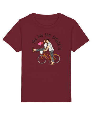 Pentru cupluri - Noi doi și o bicicletă Burgundy