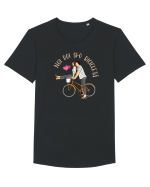 Pentru cupluri - Noi doi și o bicicletă Tricou mânecă scurtă guler larg Bărbat Skater