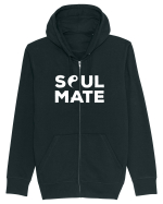 Pentru cupluri - Soulmate yang - YinYang1 Hanorac cu fermoar Unisex Connector