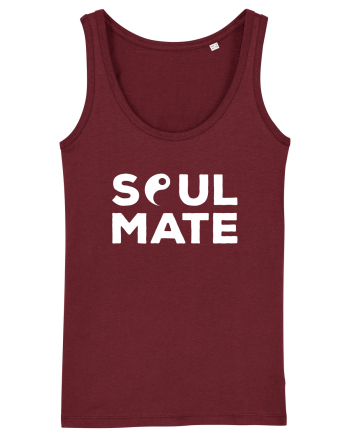 Pentru cupluri - Soulmate yang - YinYang1 Burgundy