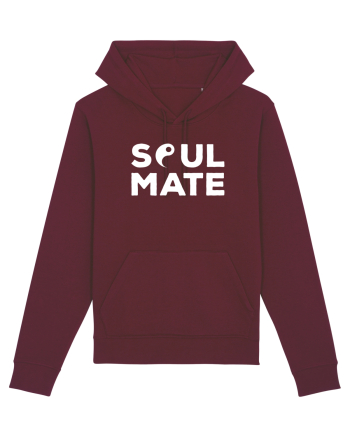 Pentru cupluri - Soulmate yang - YinYang1 Burgundy