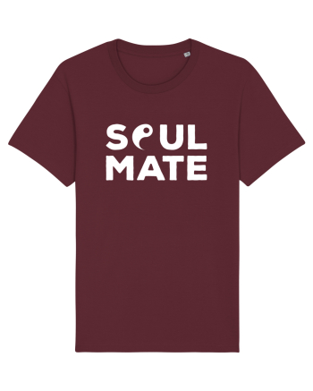 Pentru cupluri - Soulmate yang - YinYang1 Burgundy