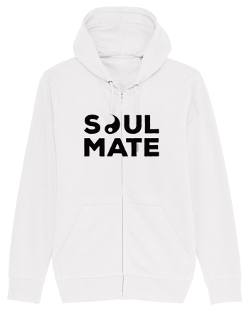 Pentru cupluri - Soulmate yin - YinYang2 White