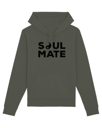 Pentru cupluri - Soulmate yin - YinYang2 Khaki