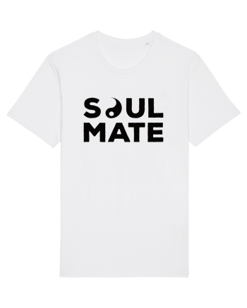 Pentru cupluri - Soulmate yin - YinYang2 White