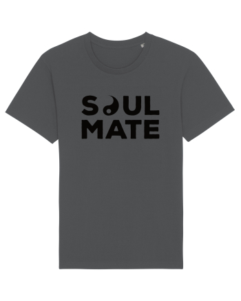 Pentru cupluri - Soulmate yin - YinYang2 Anthracite