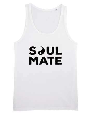 Pentru cupluri - Soulmate yin - YinYang2 White
