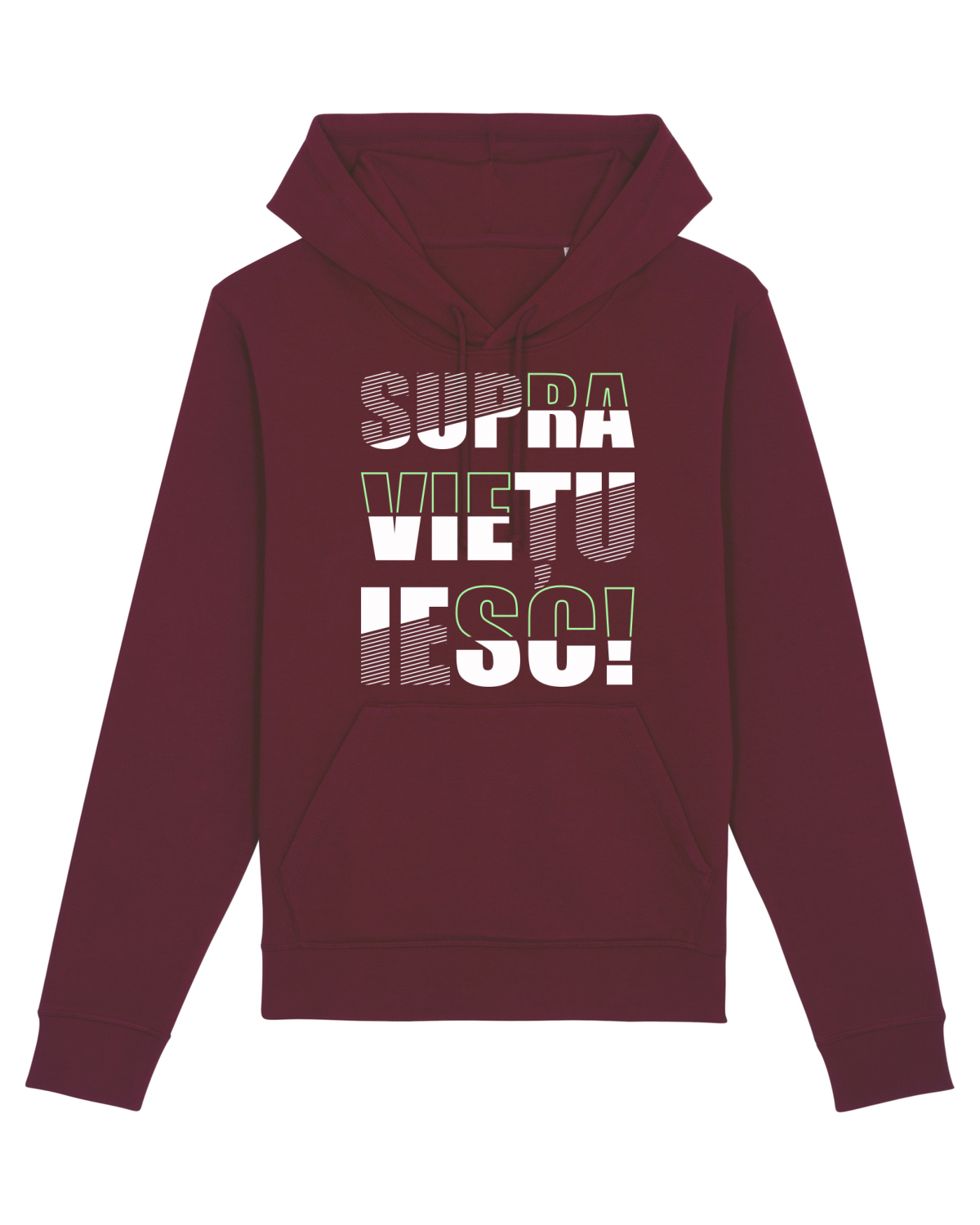 Hanorac Unisex Drummer Burgundy