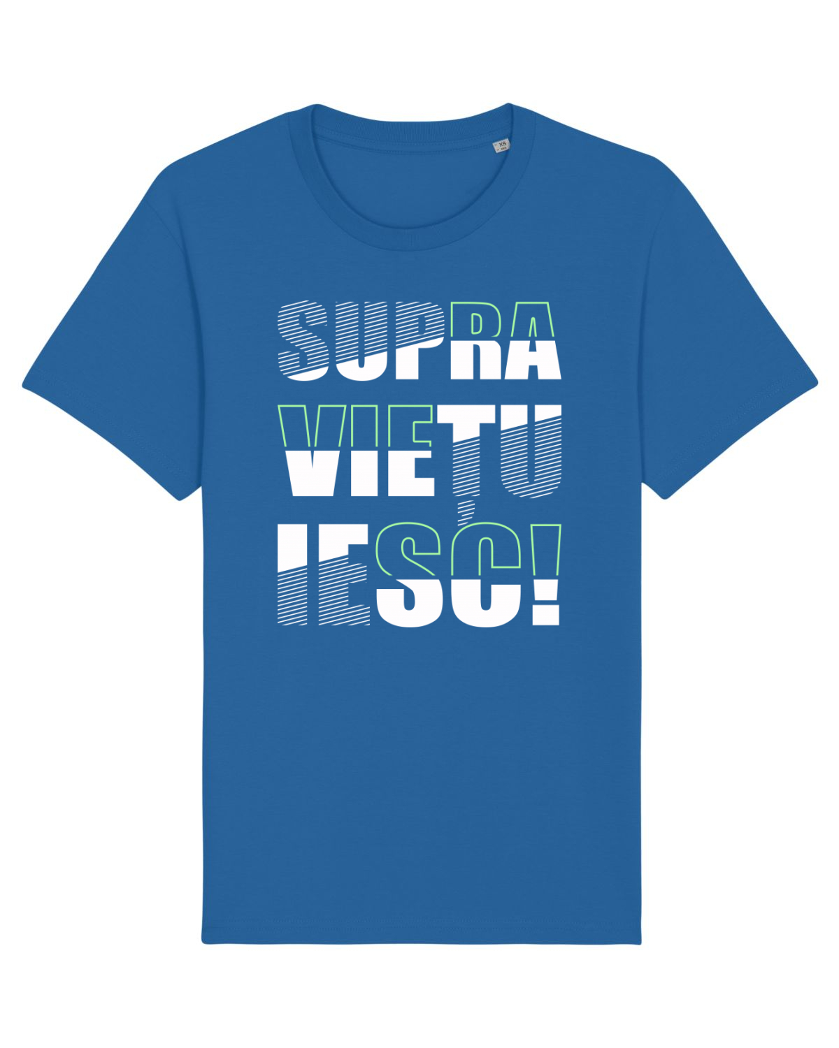 Tricou mânecă scurtă Unisex Rocker Royal Blue