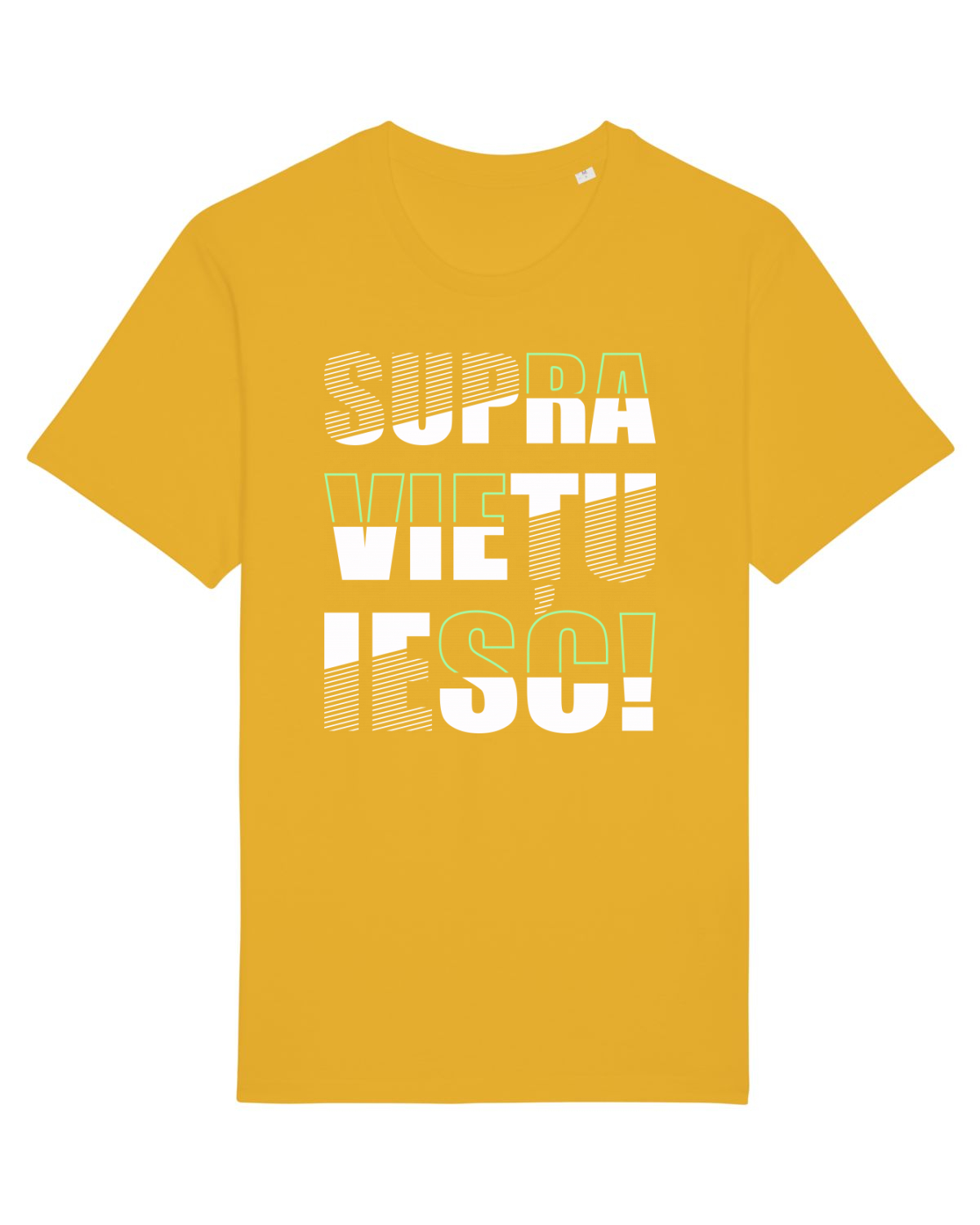 Tricou mânecă scurtă Unisex Rocker Spectra Yellow