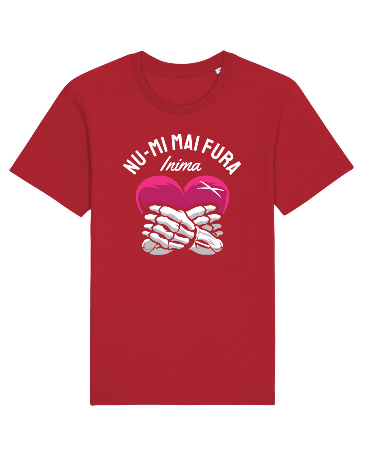 Tricou mânecă scurtă Unisex Rocker Red