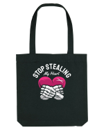 De ziua îndrăgostiților - Stop stealing my heart Sacoșă textilă