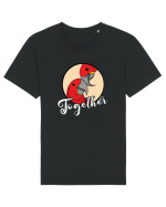 Pentru cupluri - Together - TogetherForever1 Tricou mânecă scurtă Unisex Rocker
