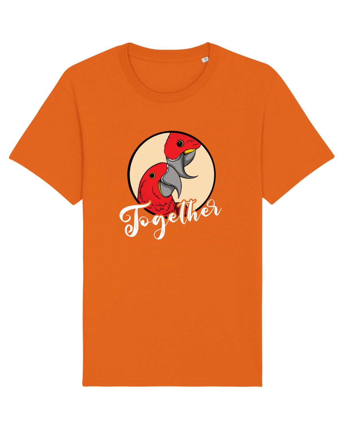 Tricou mânecă scurtă Unisex Rocker Bright Orange