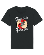 De ziua îndrăgostiților - Together forever Tricou mânecă scurtă Unisex Rocker