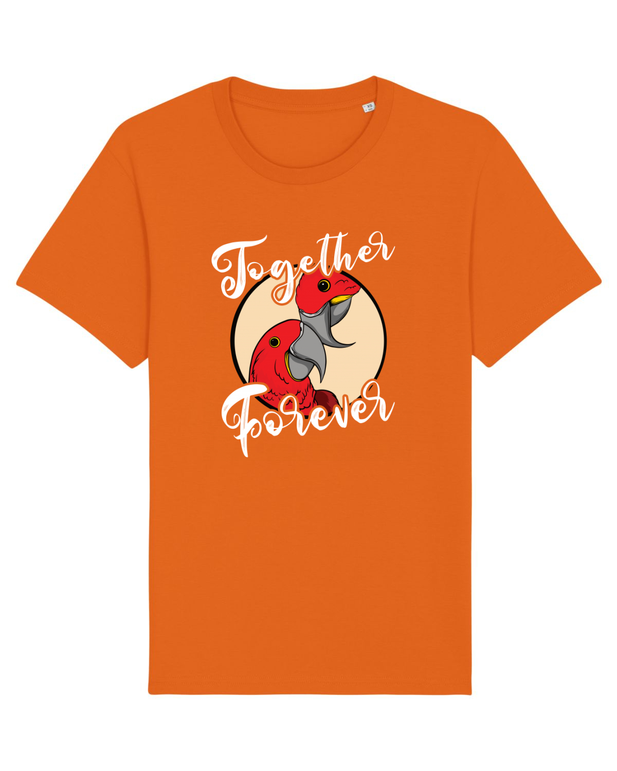 Tricou mânecă scurtă Unisex Rocker Bright Orange