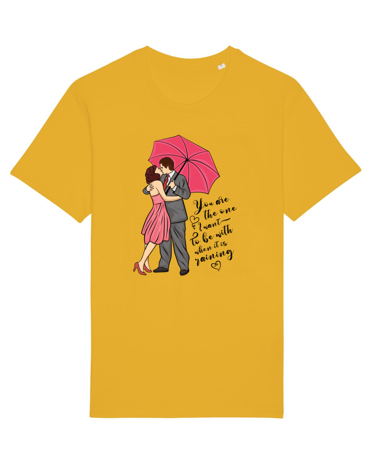 Tricou mânecă scurtă Unisex Rocker Spectra Yellow